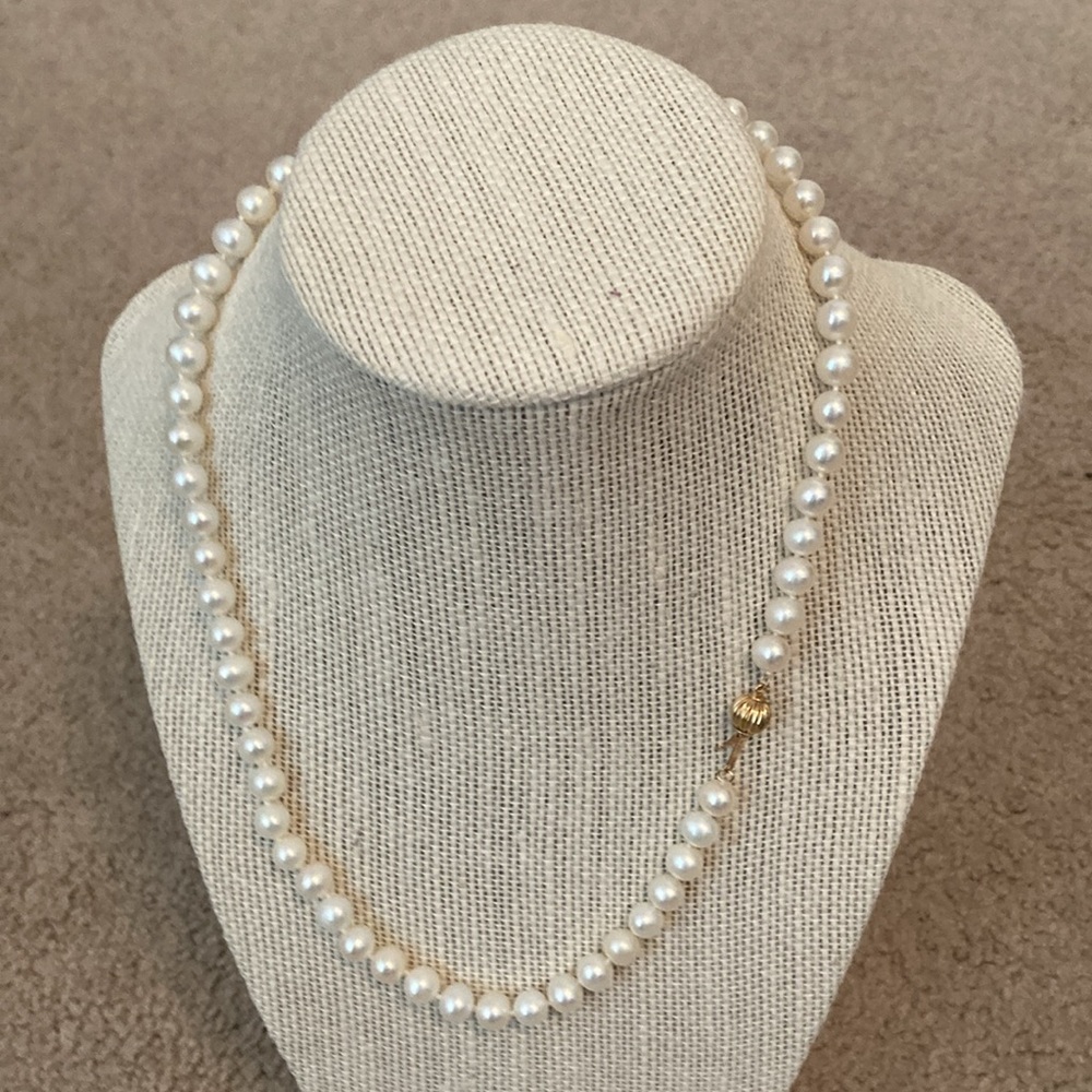 Honora 18” Pearl Necklace - Picture 2 of 7